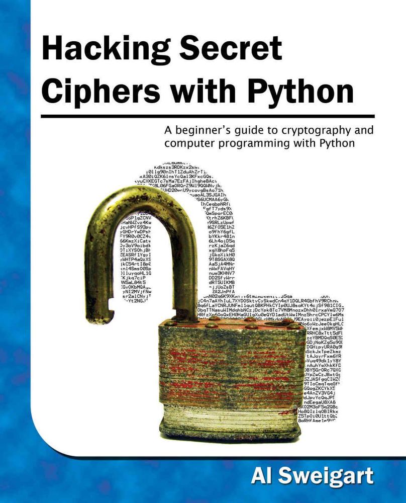 دانلود نسخه کامل کتاب Hacking Secret Ciphers with Python