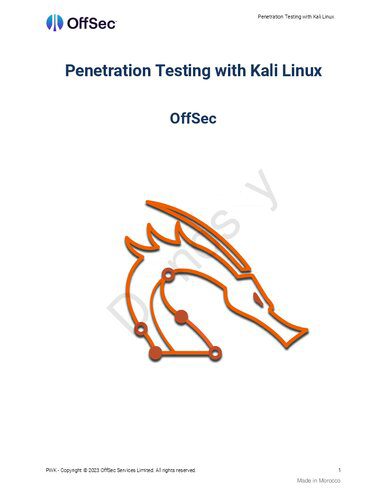 دانلود نسخه کامل کتاب Penetration Testing with Kali Linux – PEN-200 2023