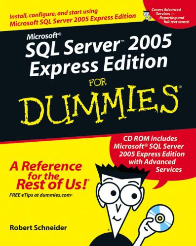 دانلود نسخه کامل کتاب Microsoft SQL Server 2005 Express Edition for dummies