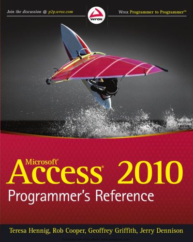 دانلود نسخه کامل کتاب Access 2010 Programmer’s Reference