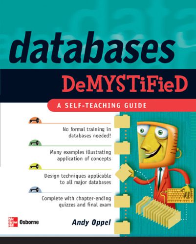 دانلود نسخه کامل کتاب Databases demystified