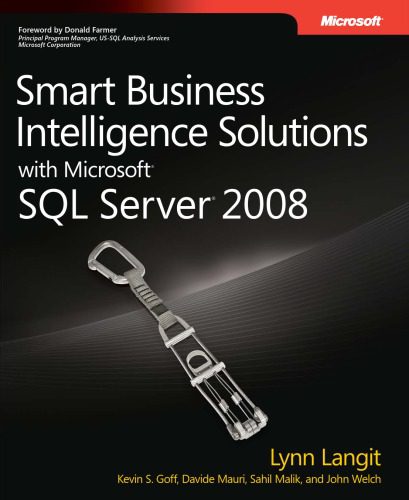 دانلود نسخه کامل کتاب Smart Business Intelligence Solutions with Microsoft SQL Server 2008