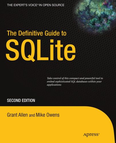 دانلود نسخه کامل کتاب The Definitive Guide to SQLite (Second Edition)