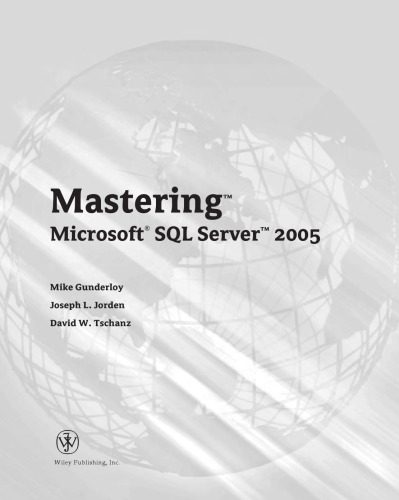 دانلود نسخه کامل کتاب Mastering Microsoft SQL Server 2005 (Mastering)