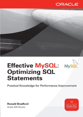 دانلود نسخه کامل کتاب Effective MySQL Optimizing SQL Statements