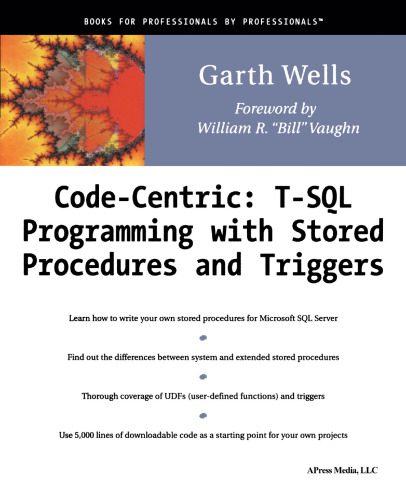 دانلود نسخه کامل کتاب Code Centric: T-SQL Programming with Stored Procedures and Triggers