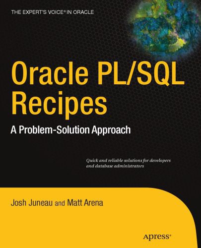 دانلود کتاب Oracle PL/SQL Recipes: A Problem-Solution Approach – Oracle PL/SQL Recipes: A Problem-Solution Approach