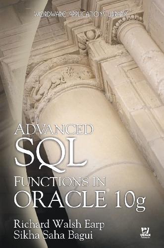 دانلود نسخه کامل کتاب Advanced SQL functions in Oracle 10g