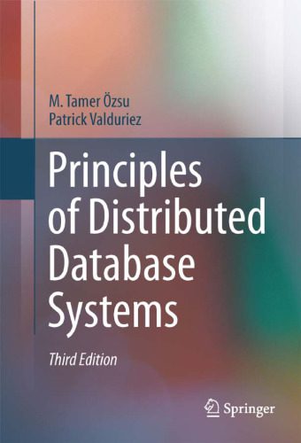 دانلود نسخه کامل کتاب Principles of Distributed Database Systems, Third Edition