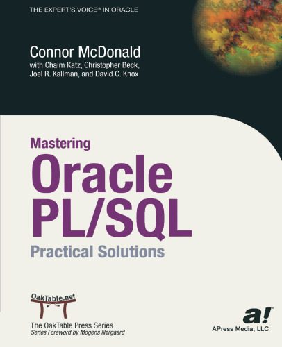 دانلود نسخه کامل کتاب Mastering Oracle PL/SQL: Practical Solutions