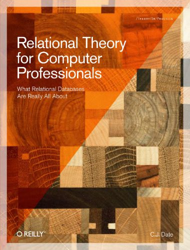 دانلود نسخه کامل کتاب Relational theory for computer professionals