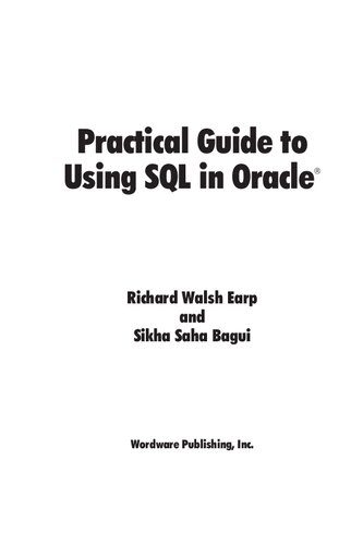دانلود نسخه کامل کتاب Practical Guide to Using SQL in Oracle