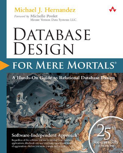 دانلود نسخه کامل کتاب Database Design for Mere Mortals: 25th Anniversary Edition