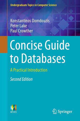 دانلود نسخه کامل کتاب Concise Guide to Databases : A Practical Introduction