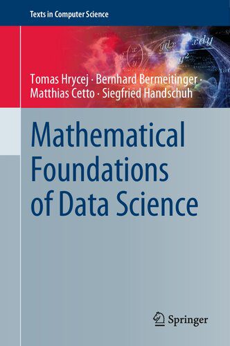 دانلود نسخه کامل کتاب Mathematical Foundations of Data Science
