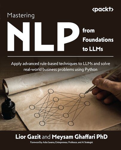 دانلود نسخه کامل کتاب Mastering NLP from Foundations to LLMs