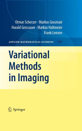 دانلود نسخه کامل کتاب Variational methods in imaging