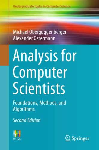 دانلود نسخه کامل کتاب Analysis for Computer Scientists: Foundations, Methods, and Algorithms