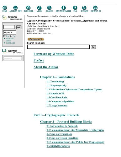دانلود نسخه کامل کتاب Applied Cryptography: Protocols, Algorithms, and Source Code in C, 2nd Edition