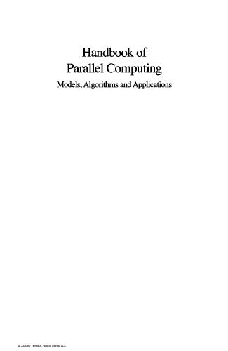 دانلود نسخه کامل کتاب Handbook of parallel computing: models, algorithms and applications
