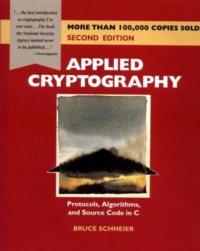 دانلود نسخه کامل کتاب Applied Cryptography: Protocols, Algorithms, and Source Code in C