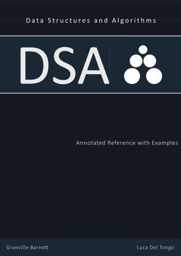 دانلود نسخه کامل کتاب Data Structures and Algorithms: Annotated Reference with Examples