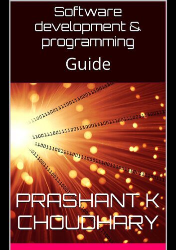 دانلود نسخه کامل کتاب Software development & programming: Guide