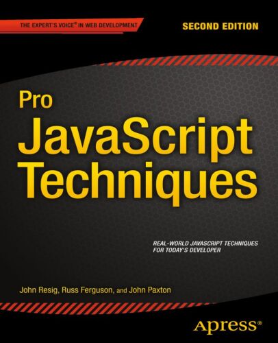 دانلود نسخه کامل کتاب Pro JavaScript Techniques: Second Edition