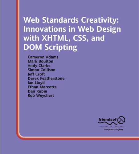 دانلود نسخه کامل کتاب Web Standards Creativity: Innovations in Web Design with XHTML, CSS, and DOM Scripting