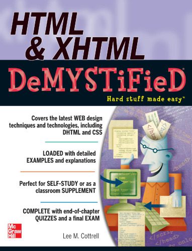 دانلود کتاب HTML & XHTML DeMYSTiFieD – HTML و XHTML DeMYSTiFieD
