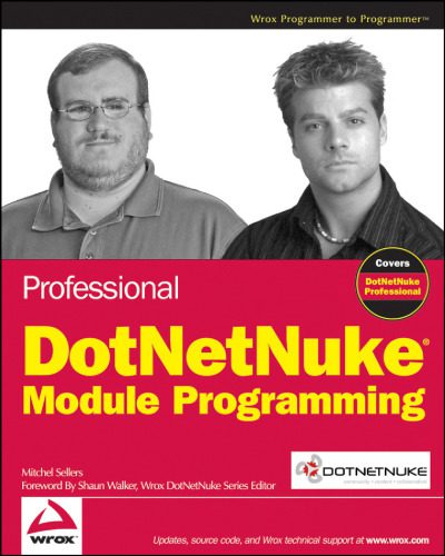 دانلود نسخه کامل کتاب Professional DotNetNuke Module Programming