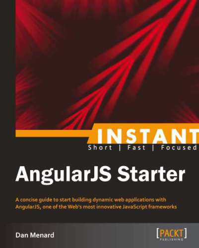 دانلود نسخه کامل کتاب Instant AngularJS Starter