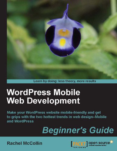 دانلود نسخه کامل کتاب WordPress Mobile Web Development: Beginner’s Guide