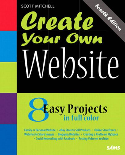 دانلود نسخه کامل کتاب Create Your Own Website (4th Edition)