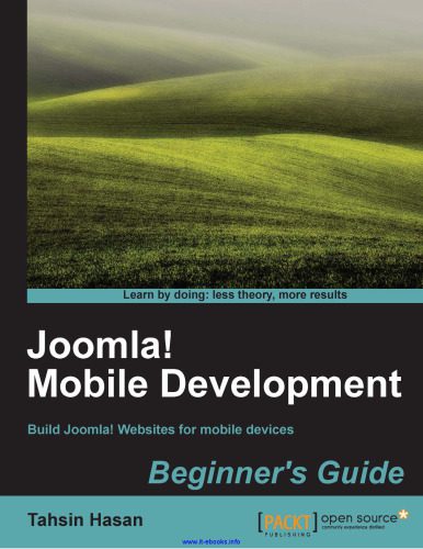 دانلود نسخه کامل کتاب Joomla! Mobile Development: Build Joomla websites for mobile devices