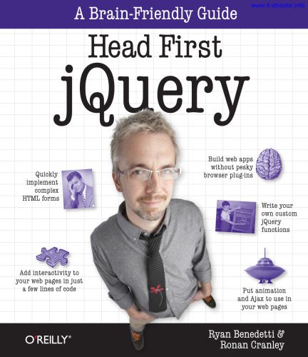 دانلود نسخه کامل کتاب Head First jQuery