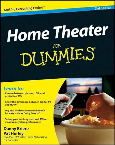 دانلود نسخه کامل کتاب Home Theater For Dummies (For Dummies (Computer Tech))