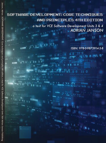 دانلود نسخه کامل کتاب VCE Software Development: Core Techniques and Principles