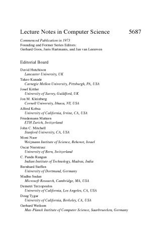 دانلود نسخه کامل کتاب Approximation, Randomization, and Combinatorial Optimization. Algorithms and Techniques: 12th International Workshop, APPROX 2009, and 13th International Workshop, RANDOM 2009, Berkeley, CA, USA, August 21-23, 2009. Proceedings