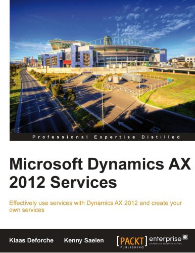 دانلود نسخه کامل کتاب Microsoft Dynamics AX 2012 Services