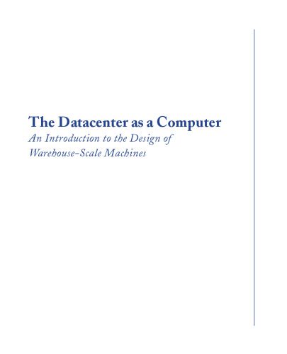 دانلود نسخه کامل کتاب The Data Center as a Computer (Synthesis Lectures on Computer Architecture)