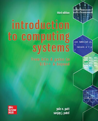 دانلود نسخه کامل کتاب Introduction to Computing Systems: From Bits & Gates to C/C++ & Beyond