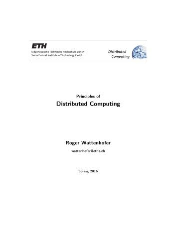دانلود نسخه کامل کتاب Principles of Distributed Computing