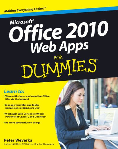 دانلود نسخه کامل کتاب Office 2010 Web Apps For Dummies (For Dummies (Computer Tech))