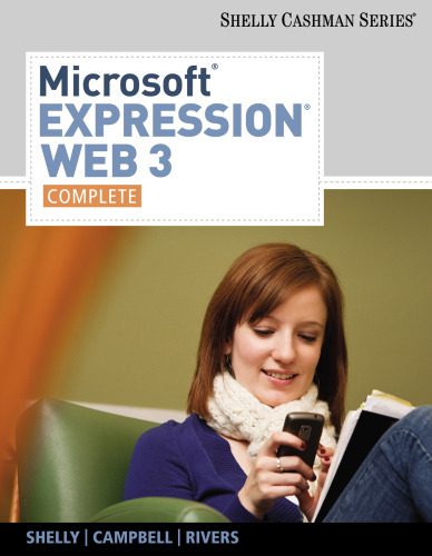 دانلود نسخه کامل کتاب Microsoft Expression Web 3: Complete (Shelly Cashman)