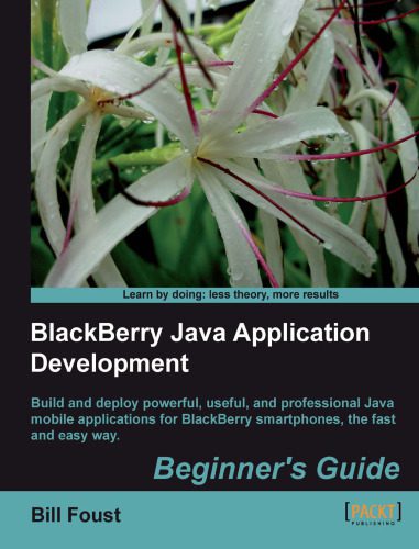 دانلود نسخه کامل کتاب BlackBerry Java Application Development: Beginner’s Guide