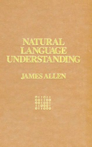 دانلود نسخه کامل کتاب Natural Language Understanding