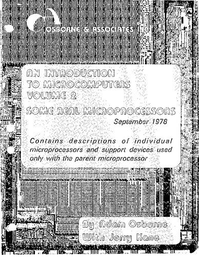دانلود نسخه کامل کتاب An Introduction to Microcomputers: Some Real Microprocessors