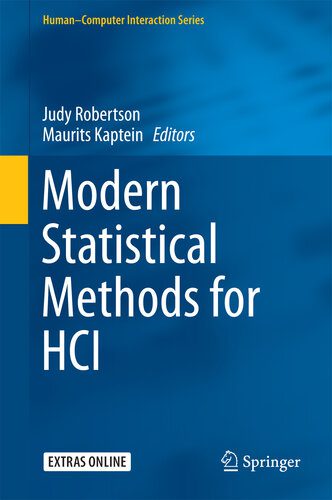 دانلود نسخه کامل کتاب Modern Statistical Methods for HCI