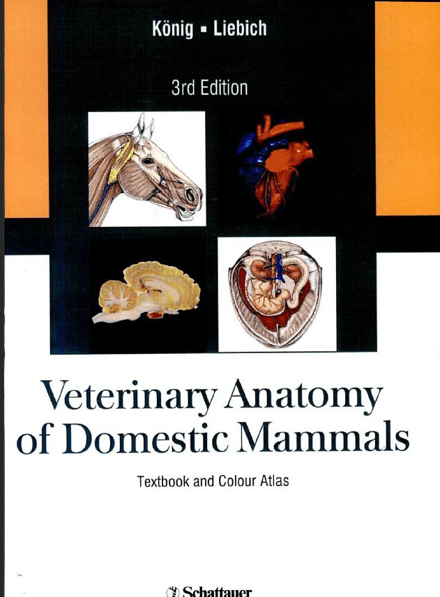 دانلود نسخه کامل کتاب Veterinary Anatomy of Domestic Mammals 3rd edition – PDF